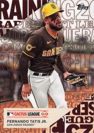 2025 Topps SERIES.1 MLB #TG-4 Fernando Tatis Jr. インサートカード Training Grounds