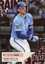 2025 Topps SERIES.1 MLB #TG-6 Bobby Witt Jr. インサートカード Training Grounds