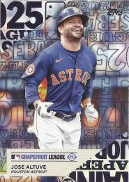 2025 Topps SERIES.1 MLB #TG-9 Jose Altuve インサートカード Training Grounds