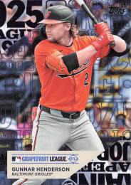 2025 Topps SERIES.1 MLB #TG-12 Gunnar Henderson インサートカード Training Grounds