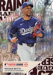 2025 Topps SERIES.1 MLB #TG-17 Mookie Betts インサートカード Training Grounds