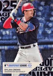 2025 Topps SERIES.1 MLB #TG-20 Dylan Crews インサートカード Training Grounds RC