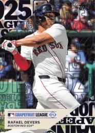 2025 Topps SERIES.1 MLB #TG-21 Rafael Devers インサートカード Training Grounds