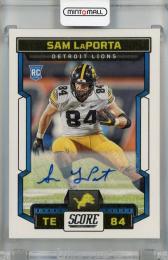 2023 Panini Score Sam LaPorta Base Rookies Signatures #342 RC Auto Detroit Lions
