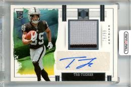 2023 Panini Impeccable  Tre Tucker Rookie Patch Autographs #18 RC ※裏面傷あり【78/99】 Las Vegas Raiders