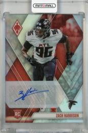 2023 Panini Phoenix Zach Harrison Rookie Autographs Silver #177 RC ※初期傷あり Atlanta Falcons