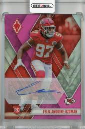 2023 Panini Phoenix Felix Anudike-Uzomah Rookie Autographs Pink #156 RC ※へこみあり【72/99】 Kansas City Chiefs