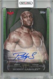 2021 Topps WWE Undisputed Bobby Lashley Superstar Roster Autographs Green #A-BO 【32/50】