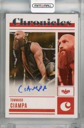 2023 Panini Chronicles Tommaso Ciampa Chronicles Signatures #37 Auto Raw