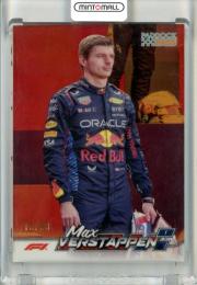 2024 Topps Paddock Pass Formura 1 Max Verstappen #1 Base Chrome Orange Refractor Parallel【19/99】