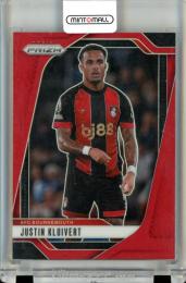2024-25 Panini Prizm Premier League Justin Kluivert Base Red Prizm Parallel【045/199】 Afc Bournemouth