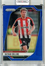 2024-25 Panini Prizm Premier League Nathan Collins Base Blue Prizm Parallel【133/299】 Brentford