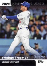 2025 Topps SERIES.1 MLB #HGH-10 Freddie Freeman インサートカード 2024's Greatest Hits
