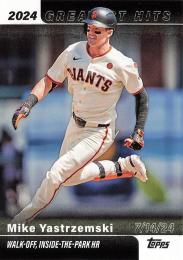 2025 Topps SERIES.1 MLB #HGH-19 Mike Yastrzemski インサートカード 2024's Greatest Hits