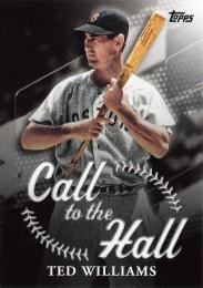 2025 Topps SERIES.1 MLB #CTH-7 Ted Williams インサートカード Call to the Hall