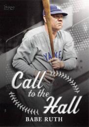 2025 Topps SERIES.1 MLB #CTH-14 Babe Ruth インサートカード Call to the Hall