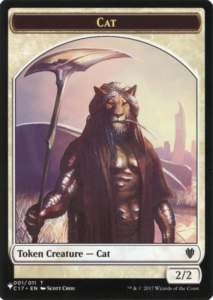 MTG】オリジナルトークン【猫】 - ゆるり屋。 - BOOTH
