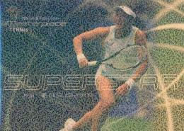 2016 BBM Masterpiece #SS17 杉山愛(テニス) ゴールドつぶパラレル版 SUPERSTAR インサートカード