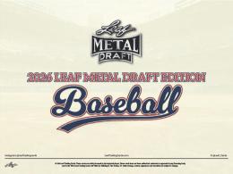 ◆予約◆MLB 2026 LEAF METAL DRAFT EDITION MEGA
