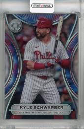 2025 Topps Tribute Kyle Schwarber Base #73 Philadelphia Phillies