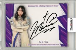 BBM 女子プロレスカード 2025 Maria 直筆サインカード【099/100】