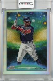 2023 Topps Cosmic Chrome Ronald Acuna Jr. Stars in the Night #STN-8 Atlanta Braves