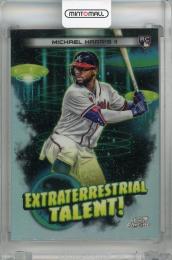 2023 Topps Cosmic Chrome Michael Harris II Extraterrestrial Talent #ET-16 RC Atlanta Braves