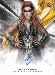 2019 Topps WWE Undisputed  Becky Lynch Autographs 138/199