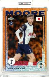 2025 Topps Uefa Japan Edition Mikey Moore #199 Base Orange Mojo Parallel【07/25】 Tottenham Hotspur