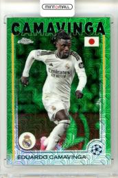 2025 Topps Uefa Japan Edition Eduardo Casmavinga #93 Base Green Mojo Parallel【32/99】 Real Madrid C.F.