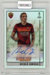 2020-21 Topps Merlin UEFA Champions League Nicolo Zaniolo Autograph【BCA-NZ】 AS Roma