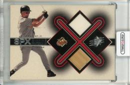 2001 SPx Cal Ripken Jr. Winning Materials Bat-Jersey Baltimore Orioles