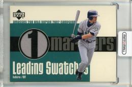 2003 Upper Deck Ichiro Leading Swatches Seattle Mariners