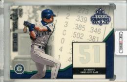 2003 Donruss Champions Ichiro Total Game Materials【112/200】 Seattle Mariners