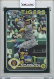 2024 TOPPS Chrome NPB 森下翔太 Base Black Refractors 【1/10】 阪神タイガース