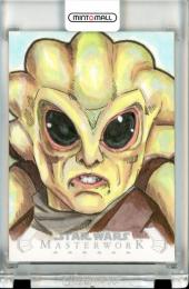 2020 Topps Star Wars Masterwork Sketch Card Artist Signature【1/1】