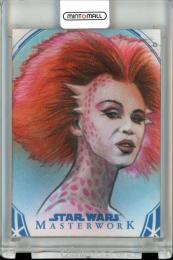 2018 Topps Star Wars Masterwork Sketch Card Artist Signature【1/1】
