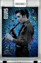 2024 Leaf Elvis Icons Collection Elvis Presley #47 Metal Shimmer Platinum Blue【9/35】