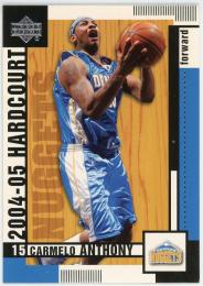 2004-05 Upper Deck Hardcourt #20 Carmelo Anthony
