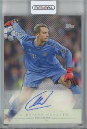 2016-17 Topps UEFA Champions League Showcase Manuel Neuer Champions League Autographs #CLAMN FC Bayern Munich