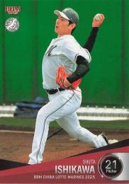 2025 BBM 千葉ロッテマリーンズ #M09 石川柊太 レギュラーカード