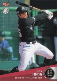 2025 BBM 千葉ロッテマリーンズ #M40 植田将太 レギュラーカード