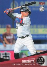 2025 BBM 千葉ロッテマリーンズ #M49 大下誠一郎 レギュラーカード