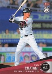2025 BBM 千葉ロッテマリーンズ #M54 茶谷健太 レギュラーカード