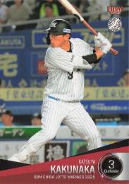 2025 BBM 千葉ロッテマリーンズ #M59 角中勝也 レギュラーカード