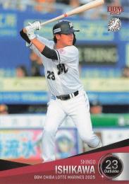 2025 BBM 千葉ロッテマリーンズ #M62 石川慎吾 レギュラーカード