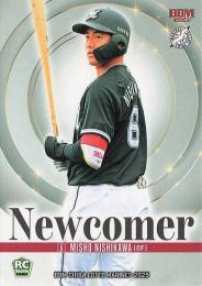 2025 BBM 千葉ロッテマリーンズ #M71 西川史礁 Newcomer レギュラーカード RC