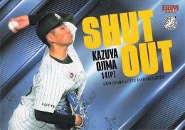 2025 BBM 千葉ロッテマリーンズ #M76 小島和哉 SHUT OUT レギュラーカード