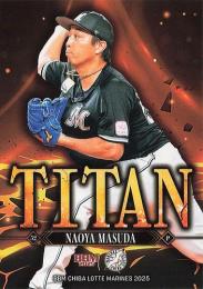 2025 BBM 千葉ロッテマリーンズ #M79 益田直也 TITAN レギュラーカード