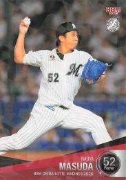 2025 BBM 千葉ロッテマリーンズ #M26 益田直也 キラカード版レギュラーカード